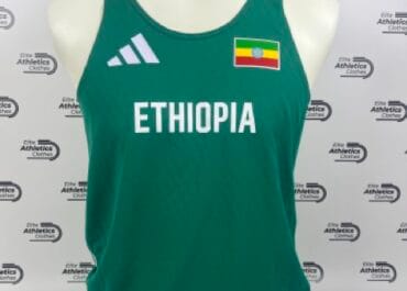 Adidas Ethiopia Pro Elite 2023 Distance Singlet green front view