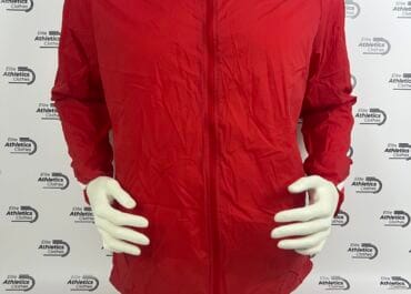 Nike Kenya Pro Elite 2019 Lightwear Jacket red front view full product mannequin