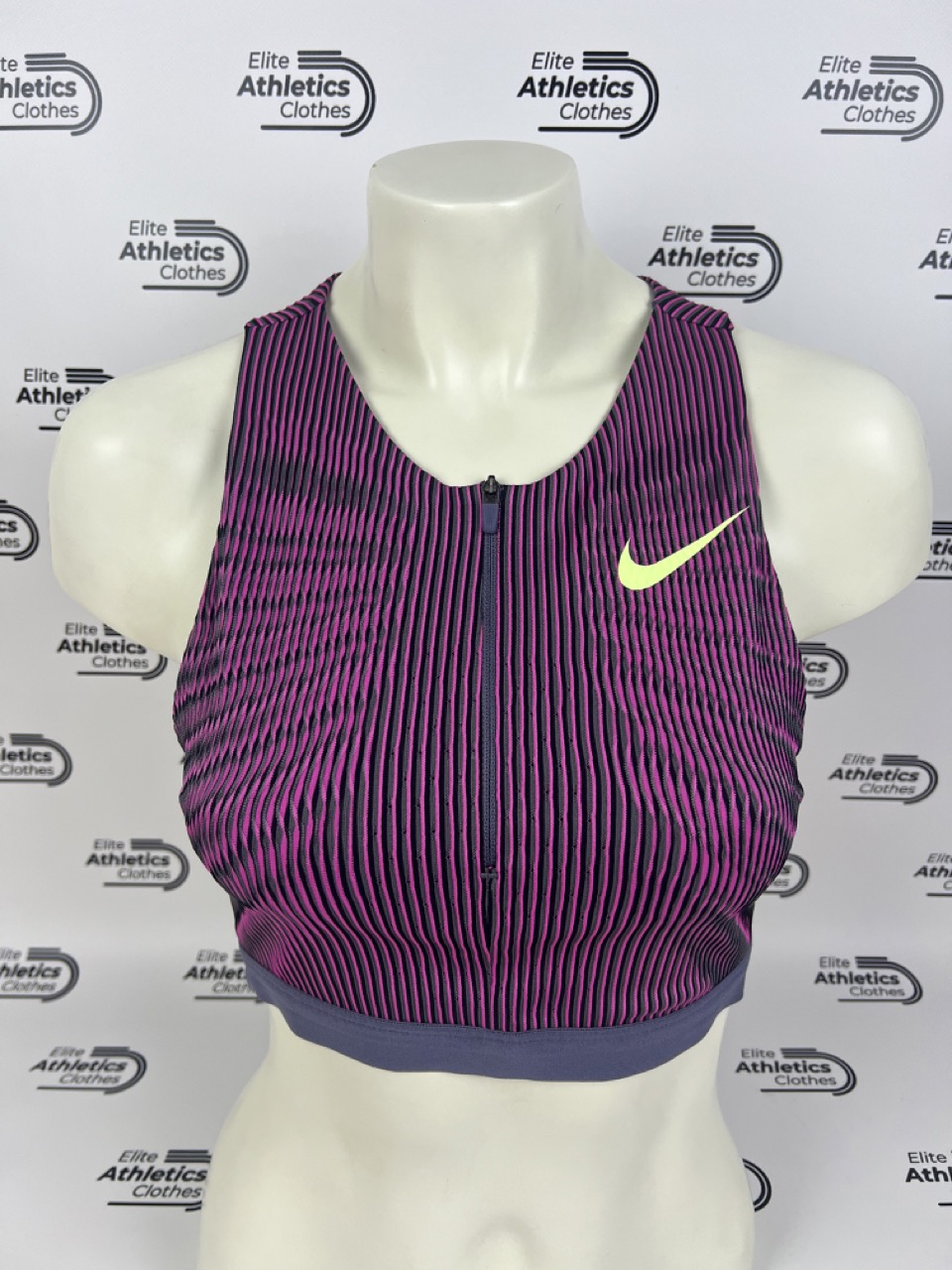 Nike Pro Elite 2024 Women Half Zip Crop Top - Image 2
