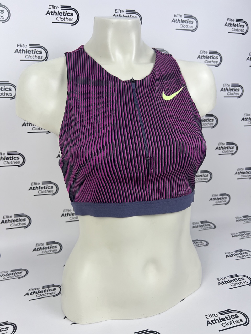 Nike Pro Elite 2024 Women Half Zip Crop Top - Image 5