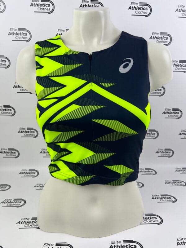 Asics Pro Elite 2024 Team Women Crop Top – Yellow Edition