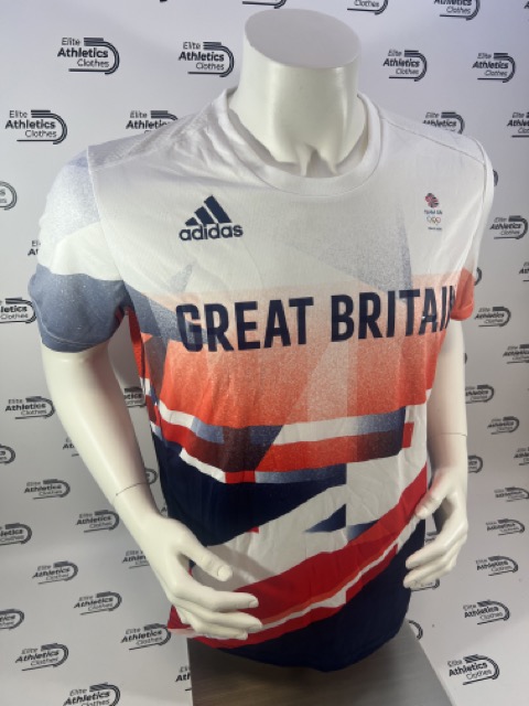 Adidas Great Britain Pro Elite Tokyo 2020 T-Shirt - Image 5