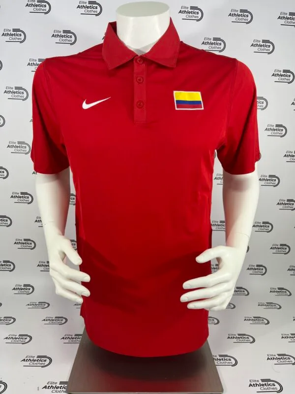 Nike Colombia Olympic Team Pro Elite 2020 Polo Shirt