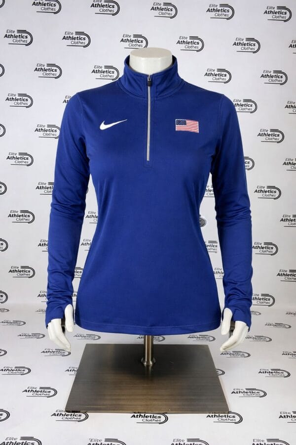 Nike USA Pro Elite 2019 Women Half Zip Jersey