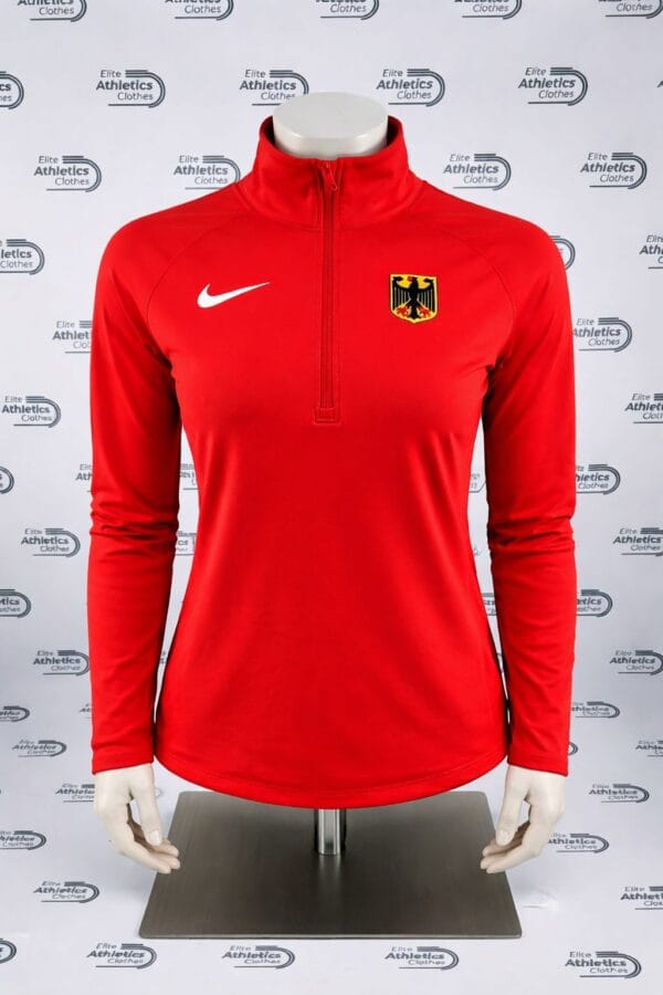 Nike Germany Pro Elite 2019 Women Half Zip Jersey