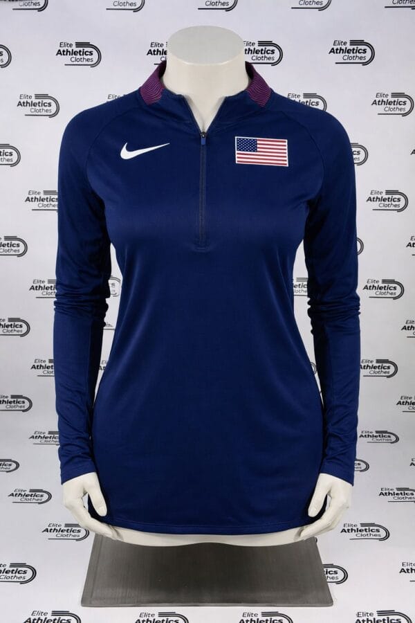 Nike USA Pro Elite 2023 Women Half Zip Jersey