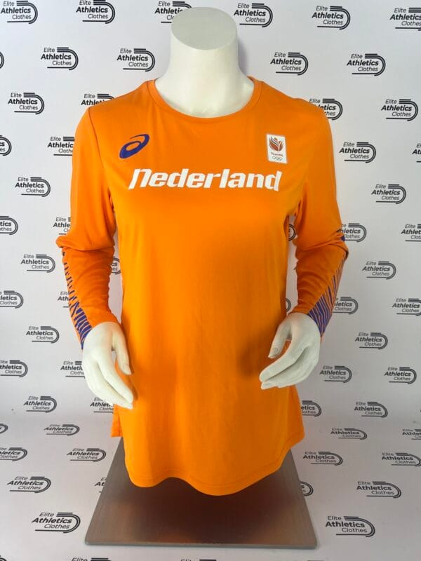 Asics Netherlands Pro Elite 2018 Women Long Sleeves T-Shirt