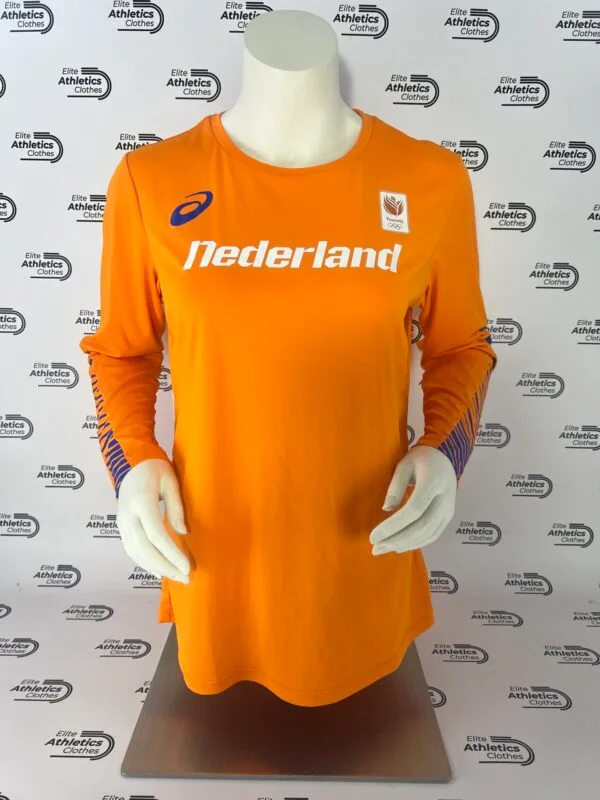 Asics Netherlands Pro Elite 2018 Women Long Sleeves T-Shirt
