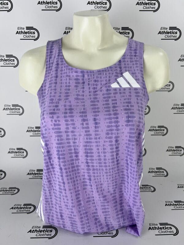 Adidas Pro Elite 2025 Women Distance Singlet bonded seams