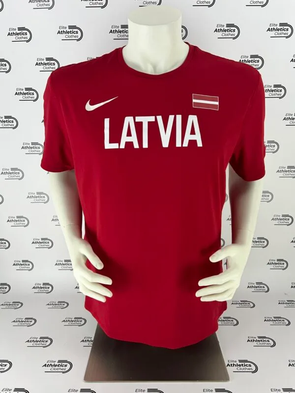 Nike Latvia International Team 2019 Pro Elite T-Shirt