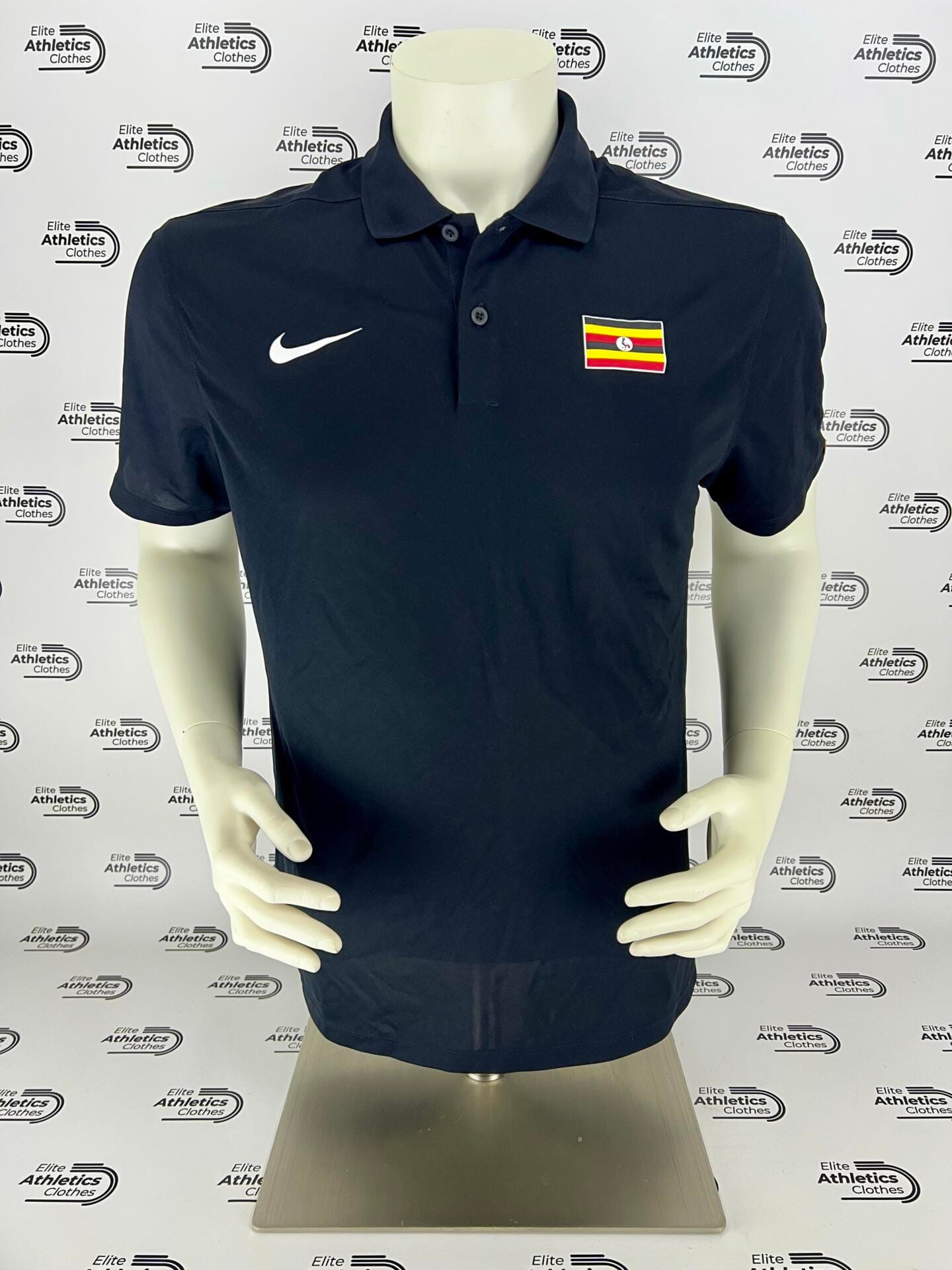 Nike Uganda Olympic Team Pro Elite 2024 Polo Shirt