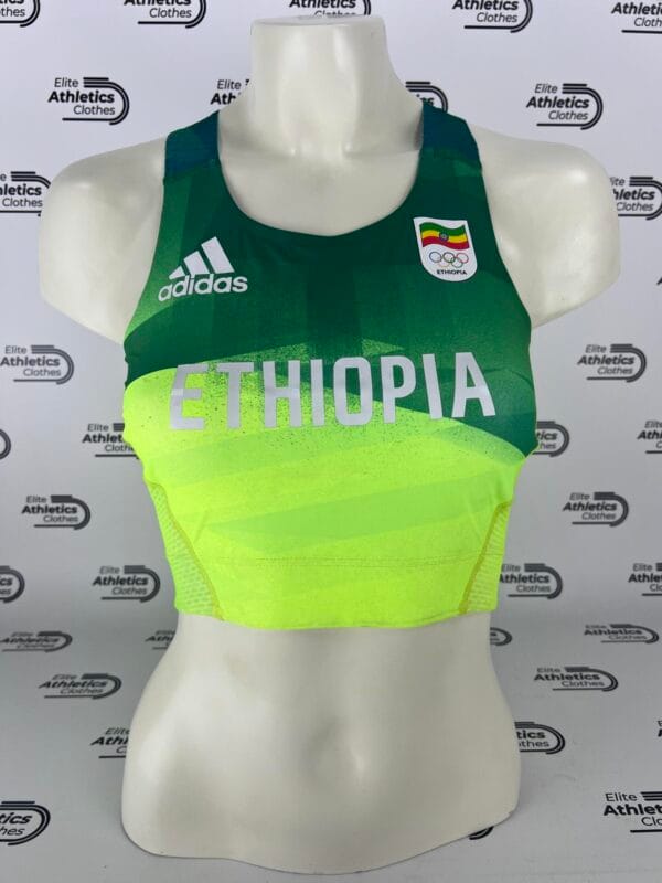 Adidas Ethiopia Olympic Team Pro Elite 2020 Women Crop Top