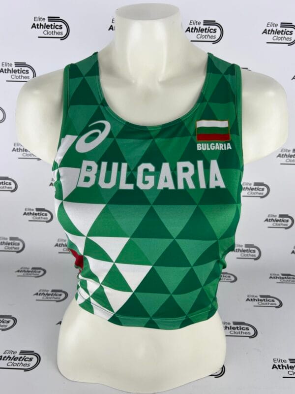 Asics Bulgaria International Team Pro Elite 2018 Women Crop Top