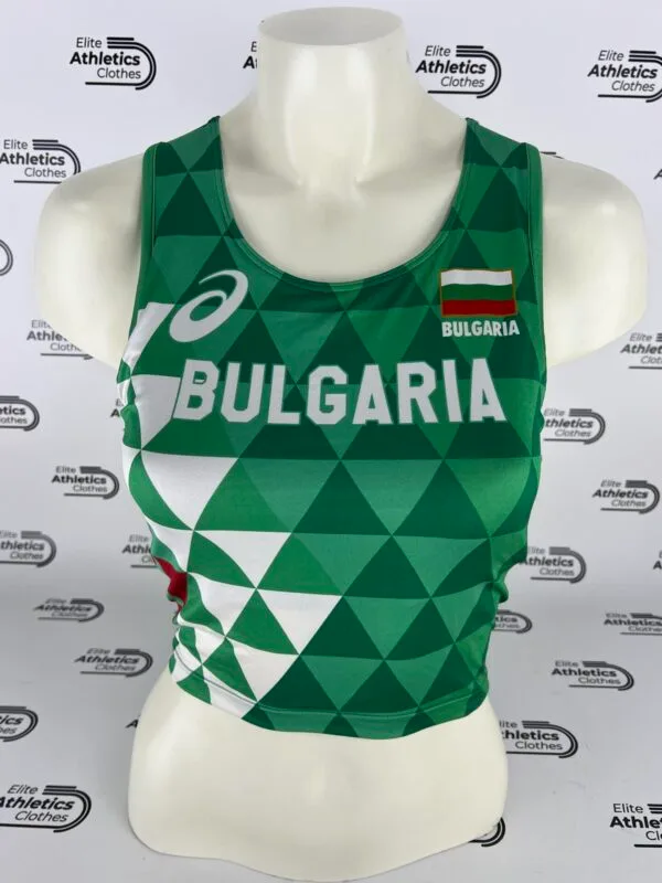 Asics Bulgaria International Team Pro Elite 2018 Women Crop Top