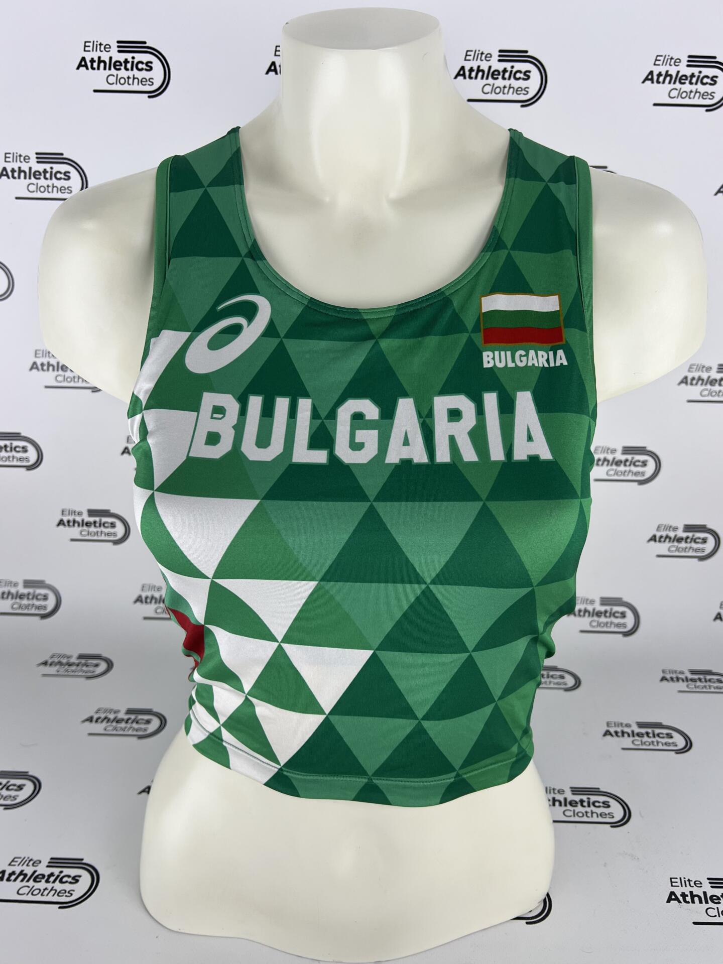 Asics Bulgaria International Team Pro Elite 2018 Women Crop Top