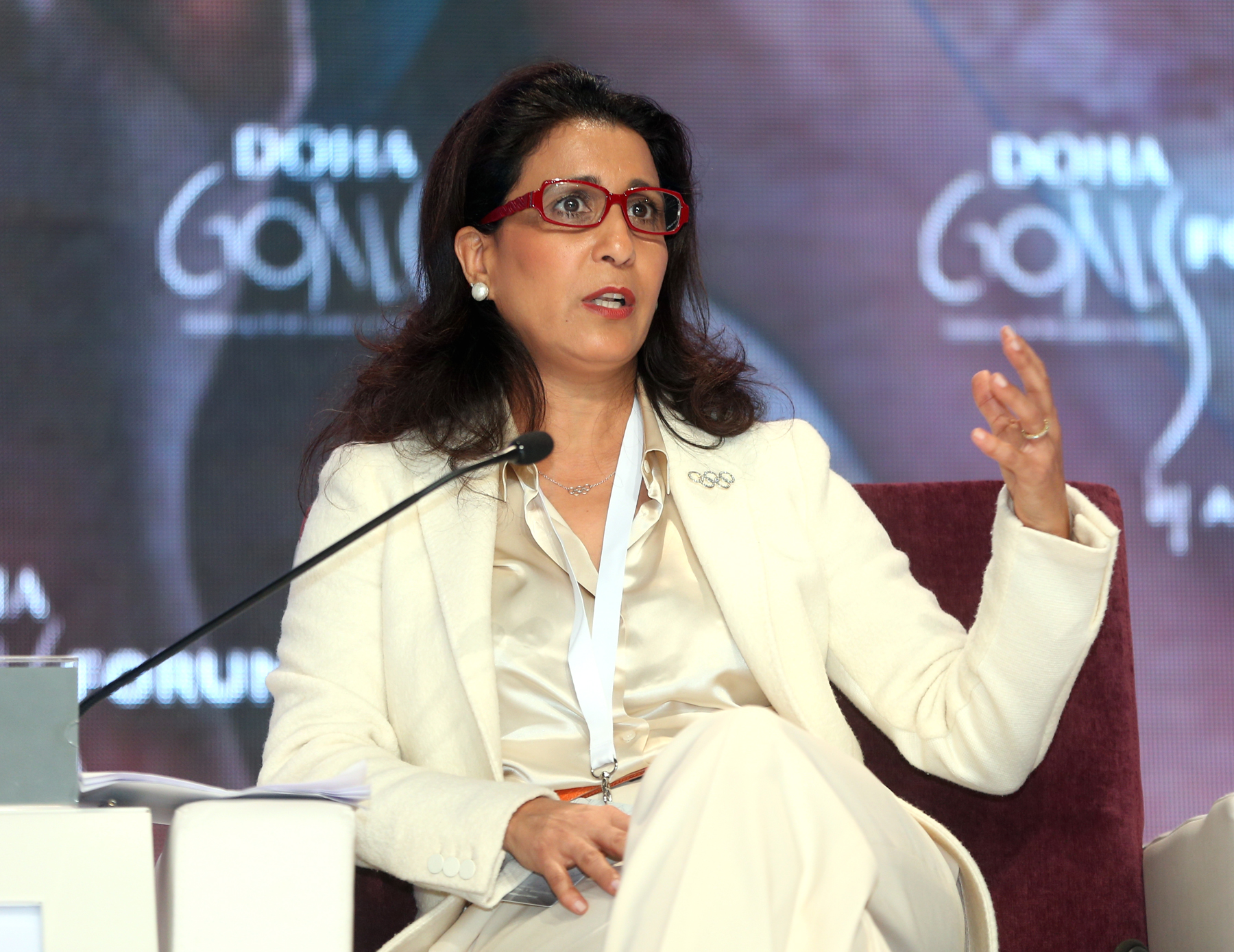 Nawal El Moutawakel, Olympic 400 m hurdles champion of 1984