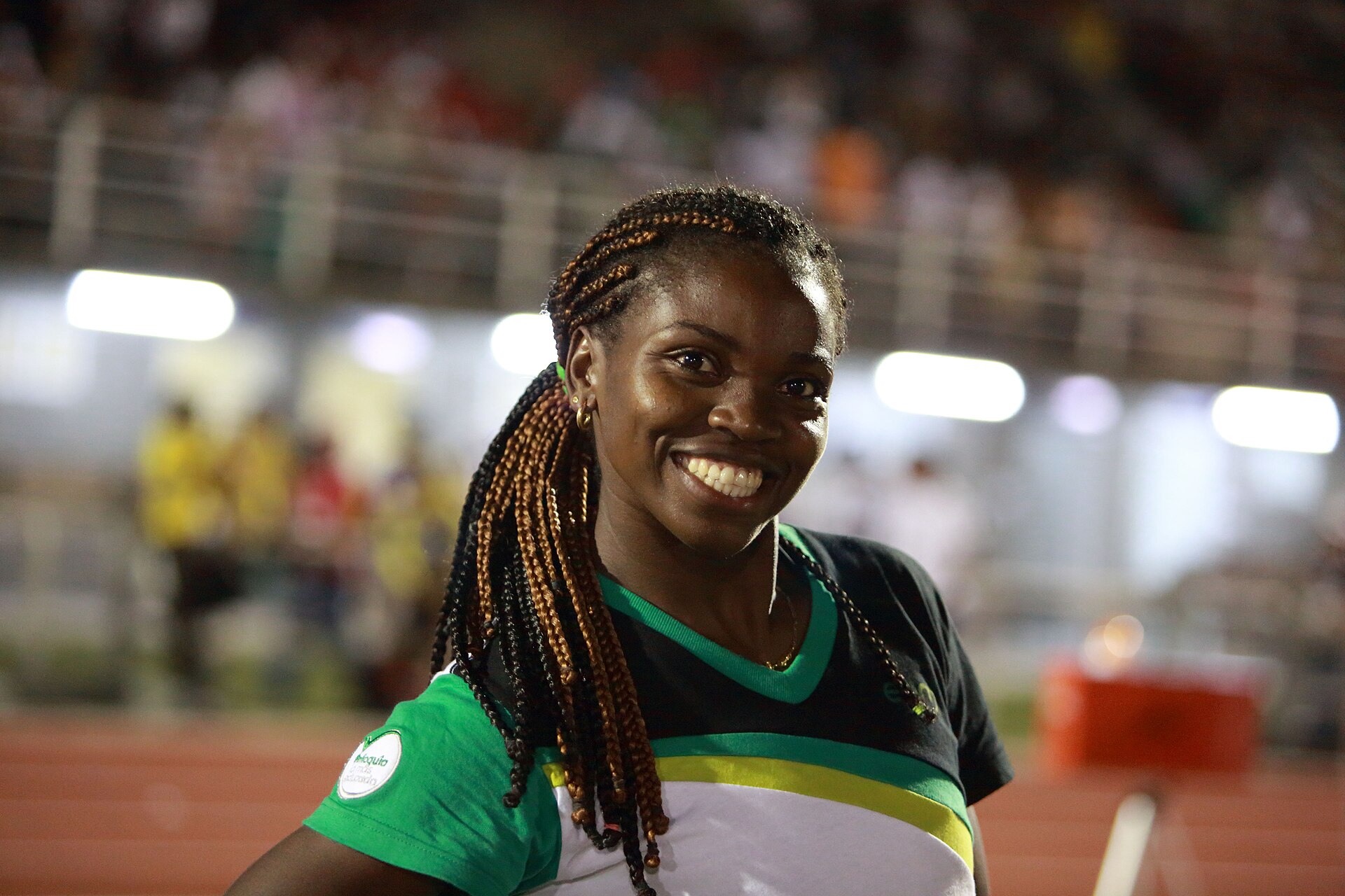 Caterine Ibargüen in Selección Antioquia kit, 2012
