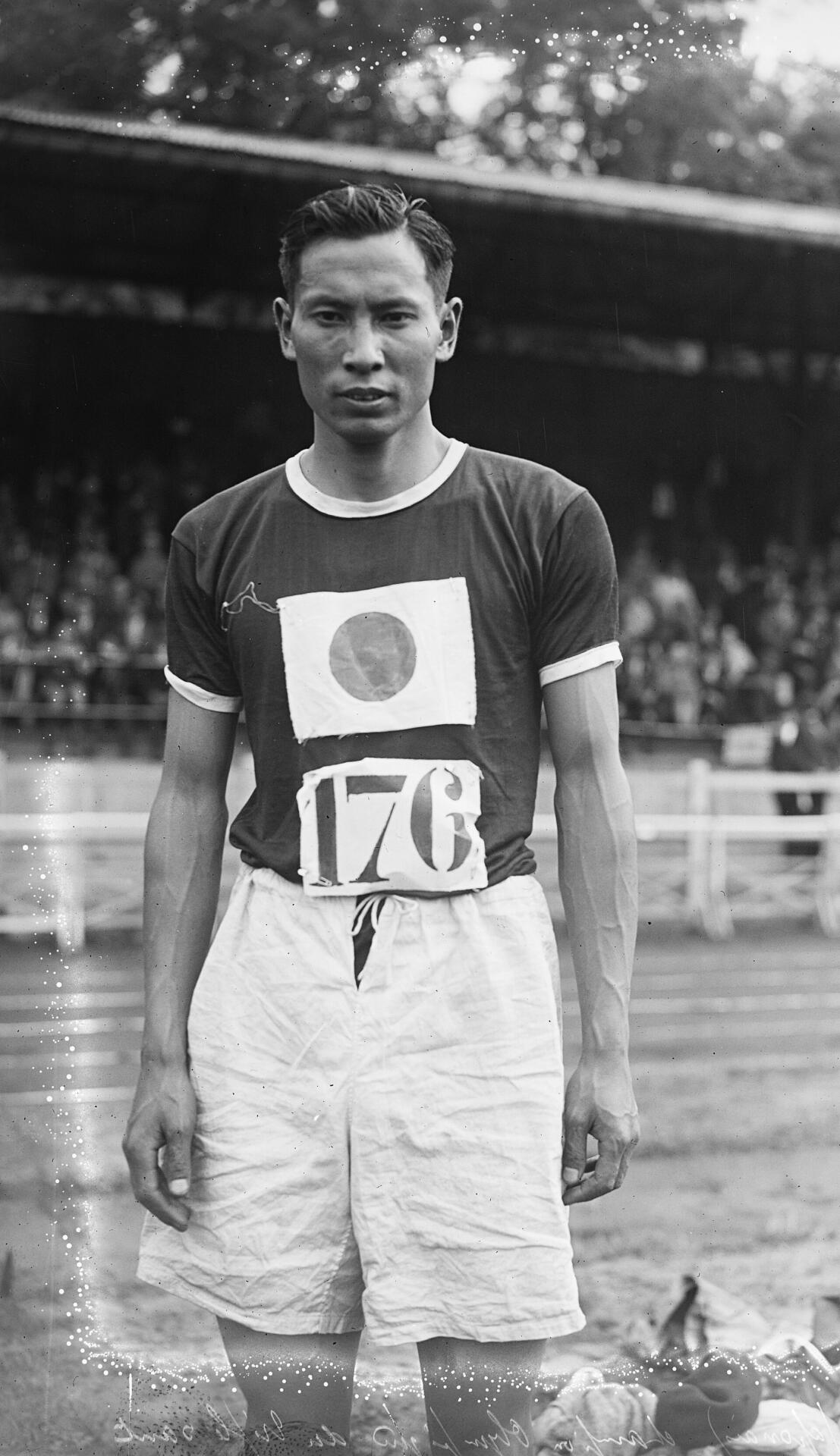 Mikio Oda, Japan's first Olympic gold medallist, triple jumper (1928)