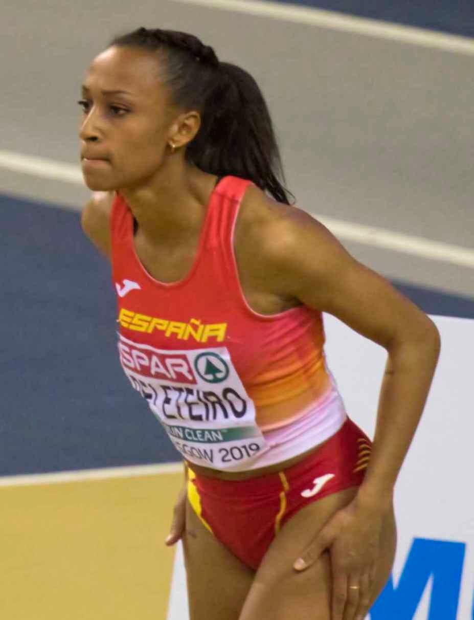 Ana Peleteiro at the 2019 World Championships in Doha