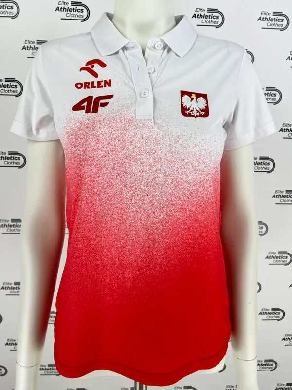 4F Poland International Team Pro Elite 2026 Women Polo Shirt