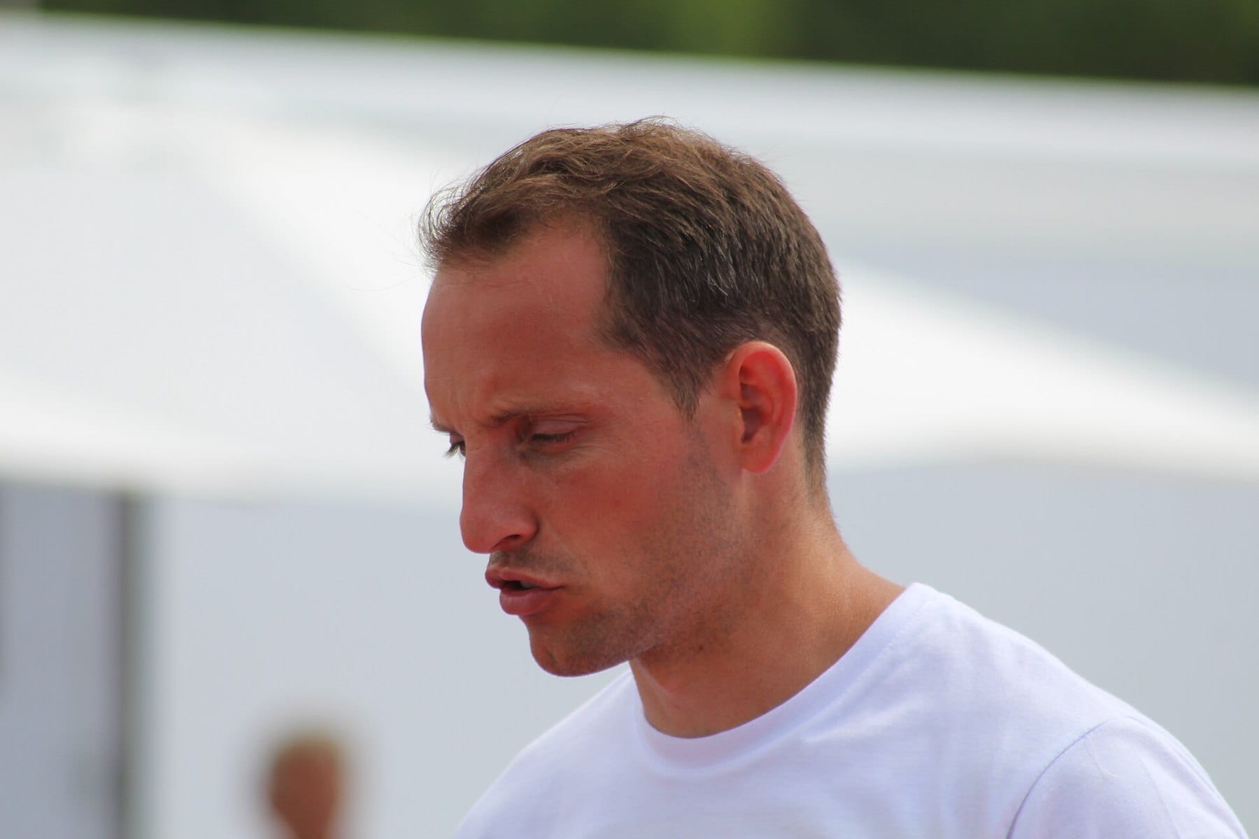 Renaud Lavillenie at the Olympic Day in Paris in June 2019